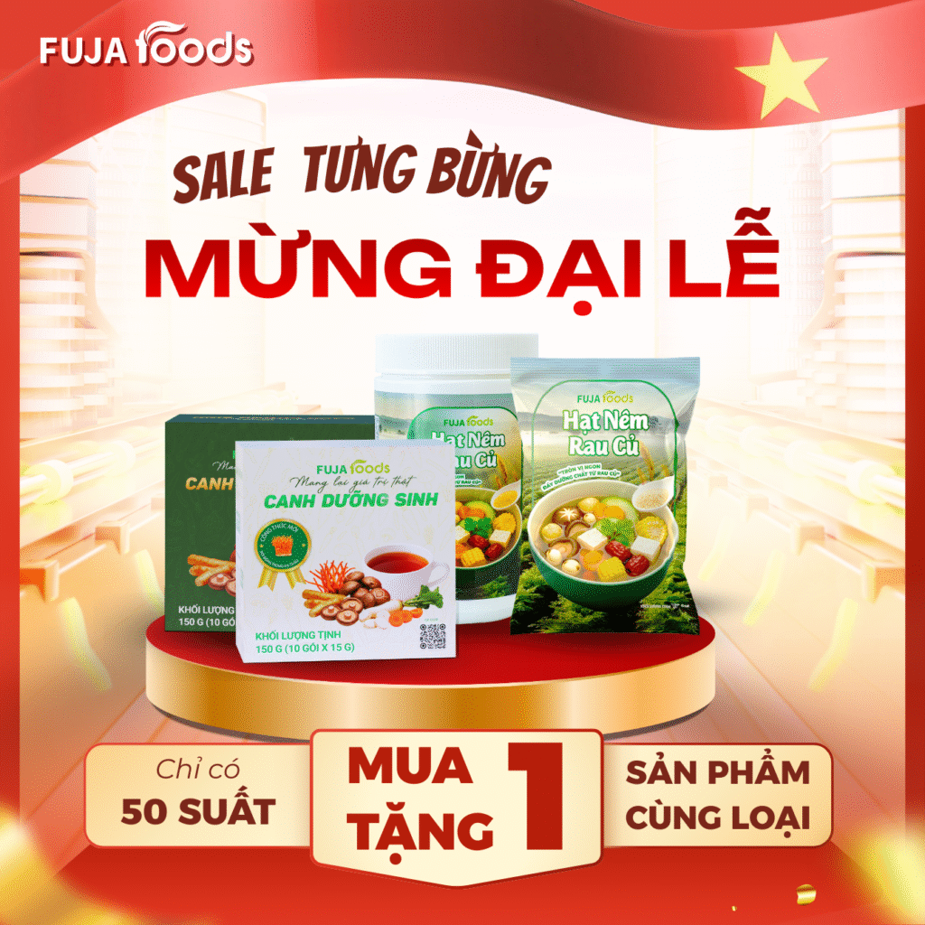 Chương trình khuyến mãi mừng đại lễ 2/9 Bai dang Instagram Quang cao Khung Khuyen mai Le Quoc khanh Viet Nam Hien dai Ruc ro Do den 1