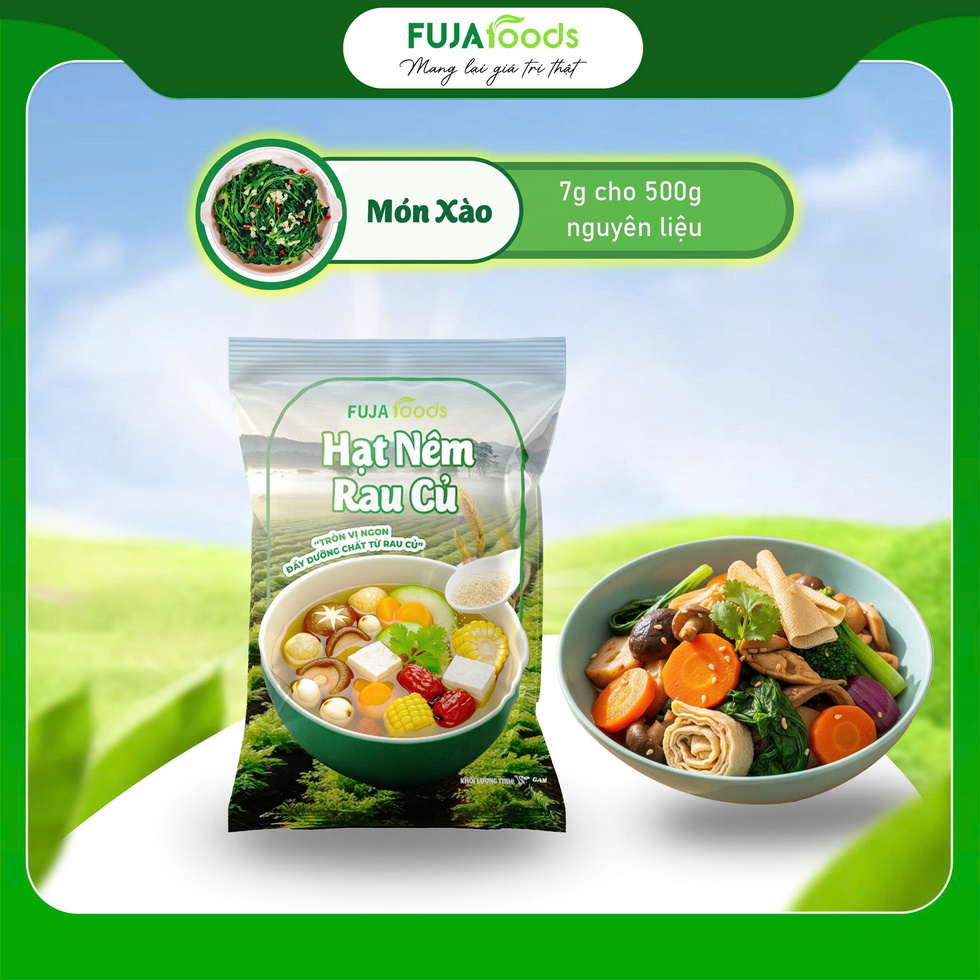 Đối tượng sử dụng hạt nêm rau củ Fujafoods doi tuong su dung hat nem rau cu fujafoods