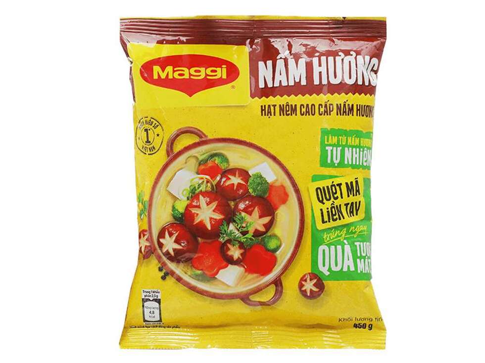 Hạt nêm chay nấm hương Maggi hat nem chay nam huong maggi