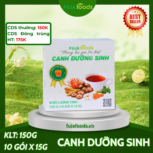 Canh Dưỡng Sinh FUJAFOODS Có Đông Trùng Hạ Thảo