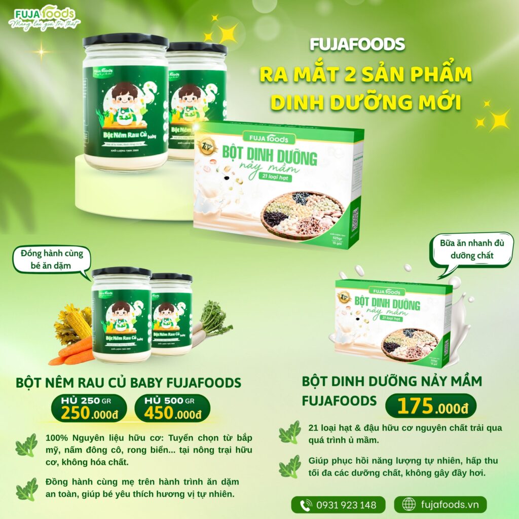 fujafoods ra mat hai san pham moi