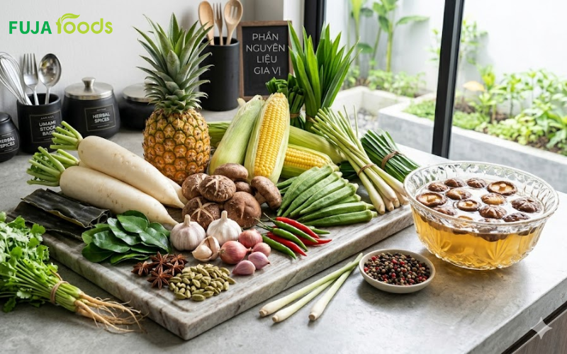 Thành phần bột nêm chay