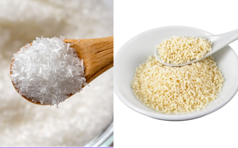 Bột ngọt và hạt nêm cái nào tốt hơn?