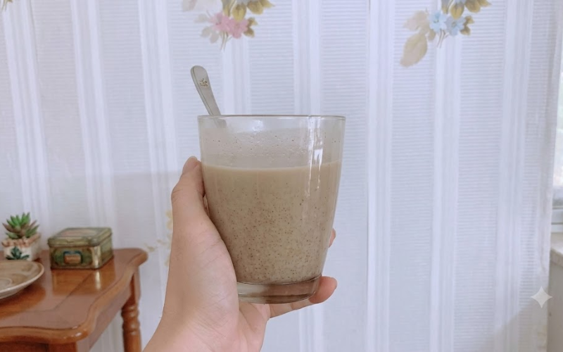 Hướng dẫn cách pha bột ngũ cốc với sữa tươi không đường