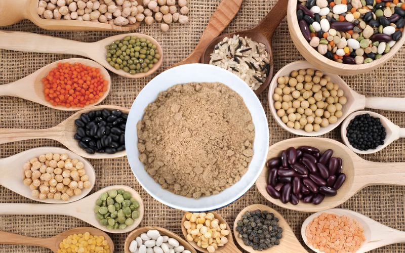 Bột ngũ cốc có hàm lượng chất xơ dồi dào và khả năng tạo cảm giác no