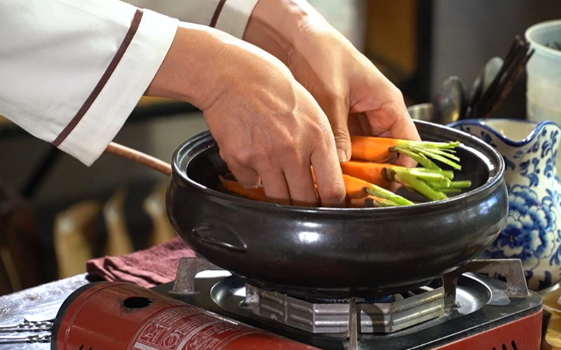 Quy trình nấu canh dưỡng sinh chuẩn Nhật Bản