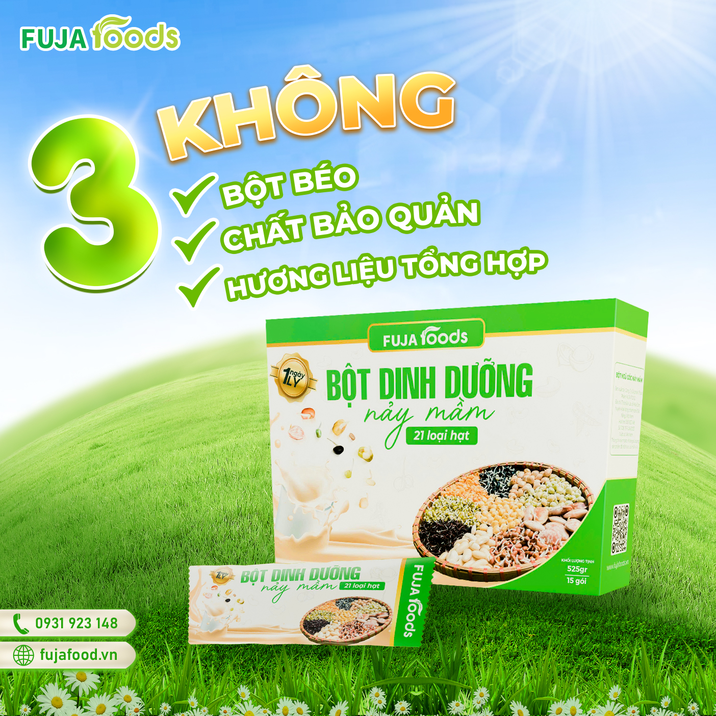 Bột dinh dưỡng nảy mầm FujaFoods - Ảnh 4