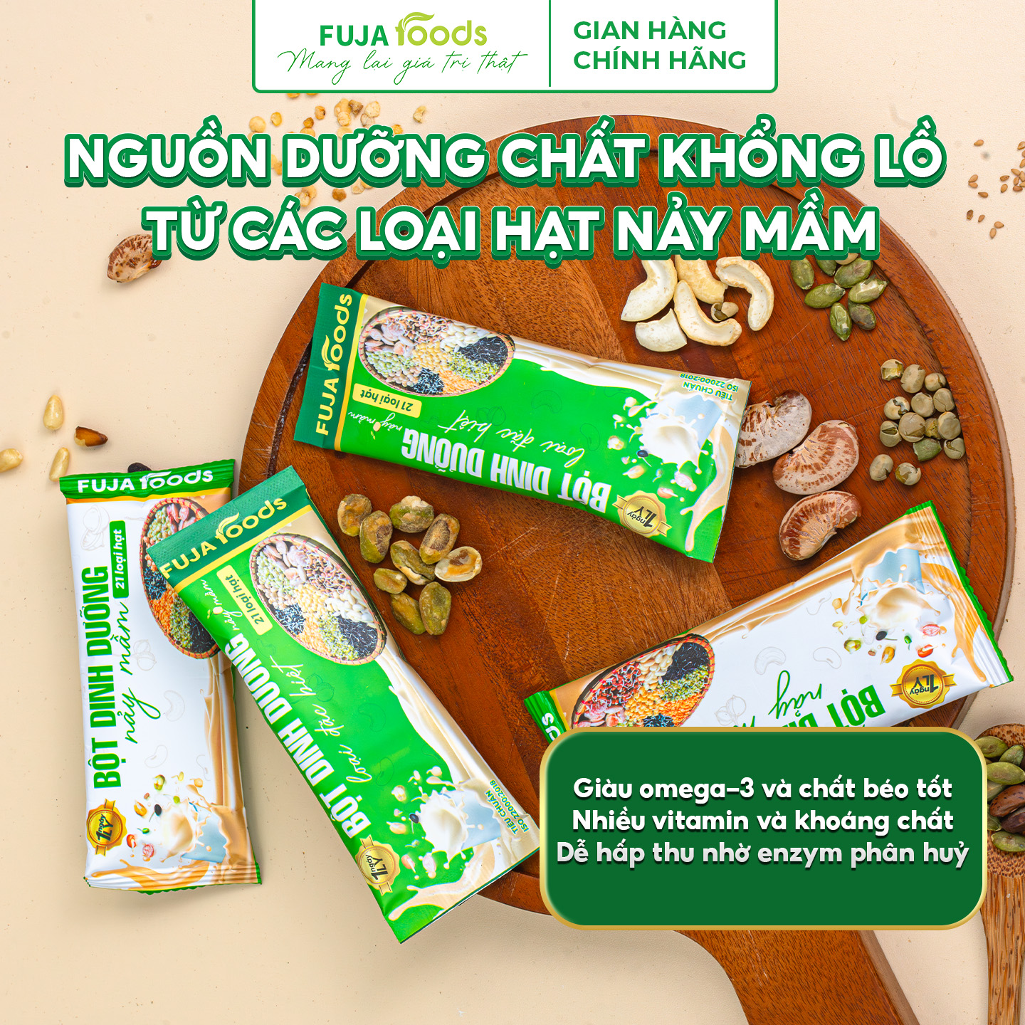 Bột dinh dưỡng nảy mầm FujaFoods - Ảnh 3