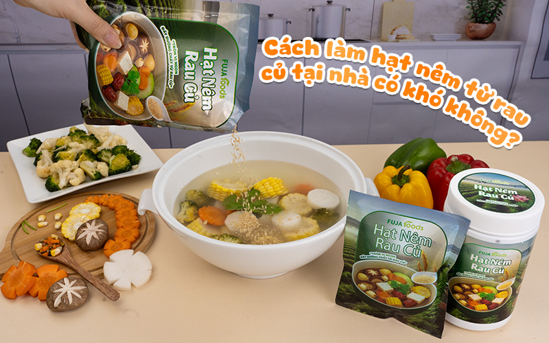 Cách làm hạt nêm từ rau củ tại nhà có khó không?